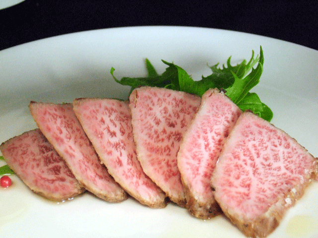 和牛　ミスジ　みすじ　たたき